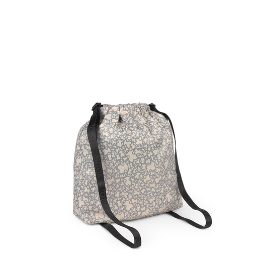 Beige-gray Kaos Mini Sport Flat Backpack