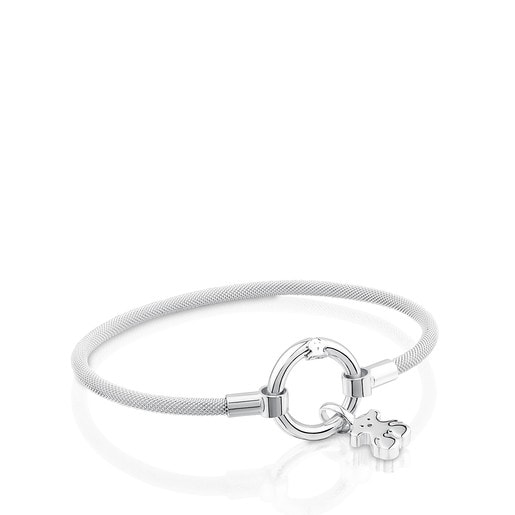Small Silver Hold Bracelet | TOUS