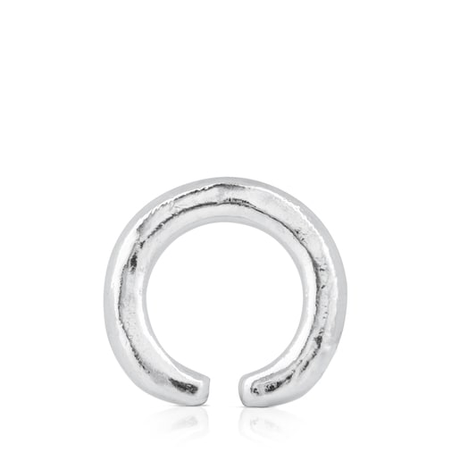 Srebrny pierścionek Tous Duna Tube