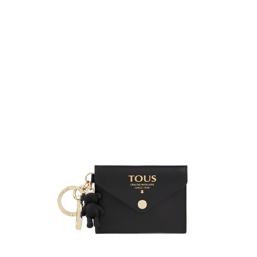 Black TOUS Envelope Key ring with mini toiletry bag