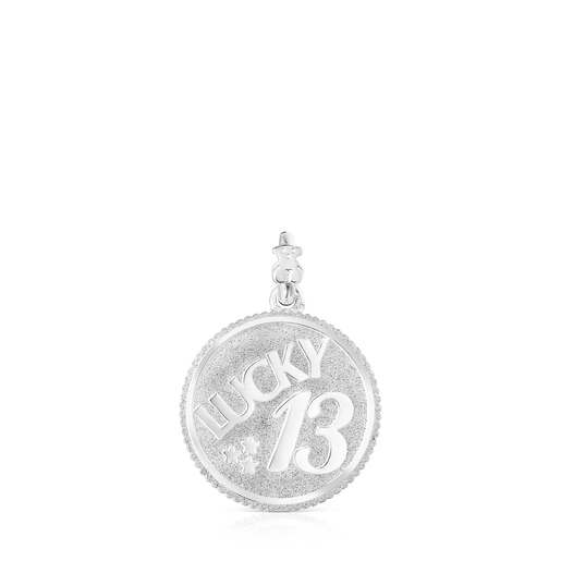 Silver TOUS Good Vibes 13 Pendant