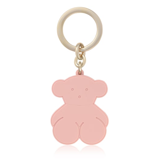 USB flash disk růžový gumový medvídek