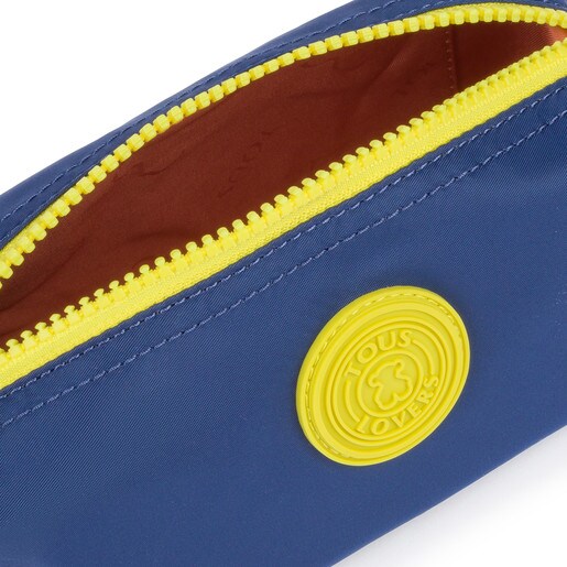 حقيبة أدوات تجميل Doromy متوسطة الحجم باللون الأزرق