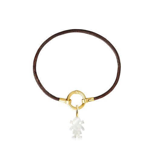 TOUS Mama girl Gold and Mother of Pearl bracelet