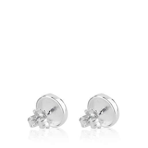 Pendientes Buttons de Plata