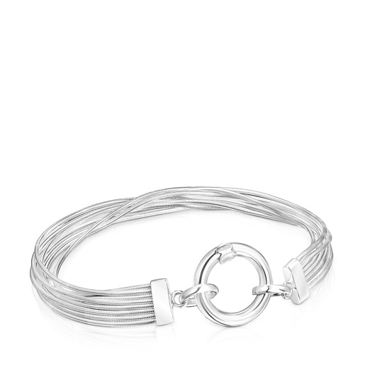 Silver Hebi Bracelet