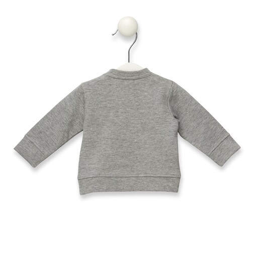 Casual Bear Estd 1920 sweatshirt in Grey