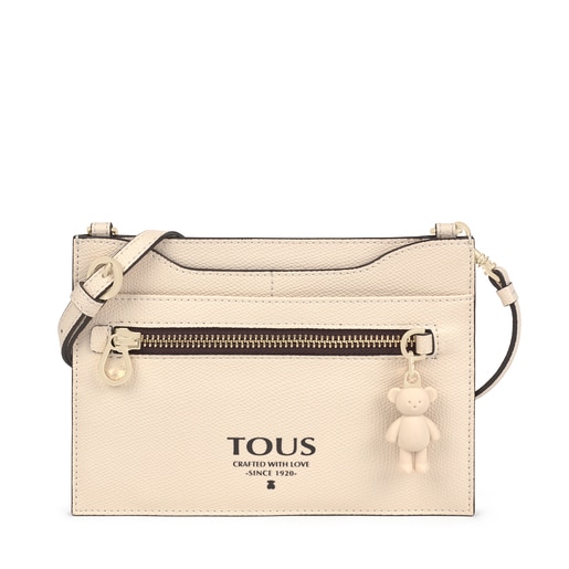 Tarjetero colgante Tous Pop beige | TOUS