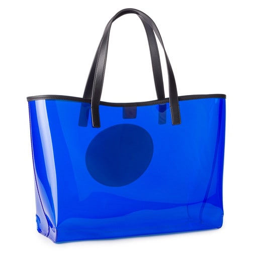 Grand sac cabas Tous Gum bleu