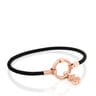 Bracelet Hold petit en Argent Vermeil rose et Acier