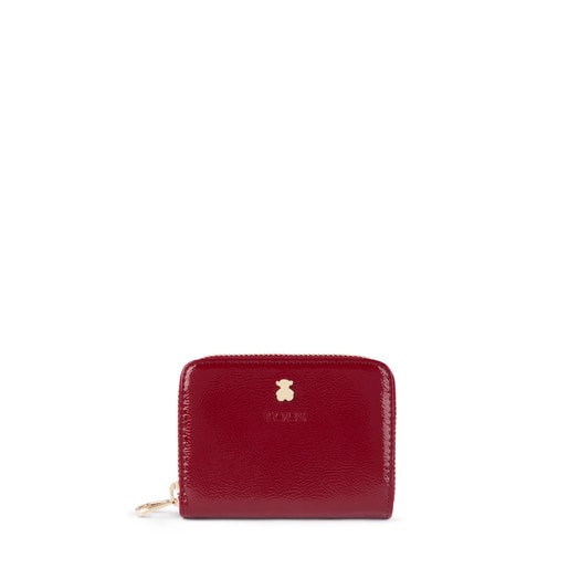 Medium burgundy Dorp purse