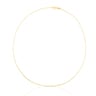 45 cm Gold TOUS Chain Choker with oval rings.