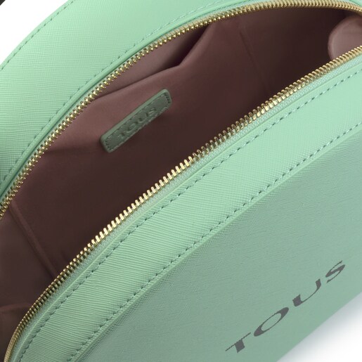 حقيبة Dulzena المتوسطة بحزام يلتف حول الجسم باللون الأخضر