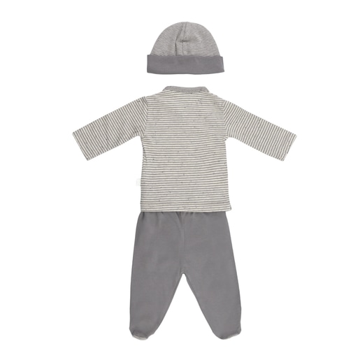 Risc newborn set in Grey