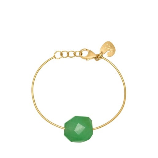 Silver Eugenia By TOUS Cercle Bracelet with Agate