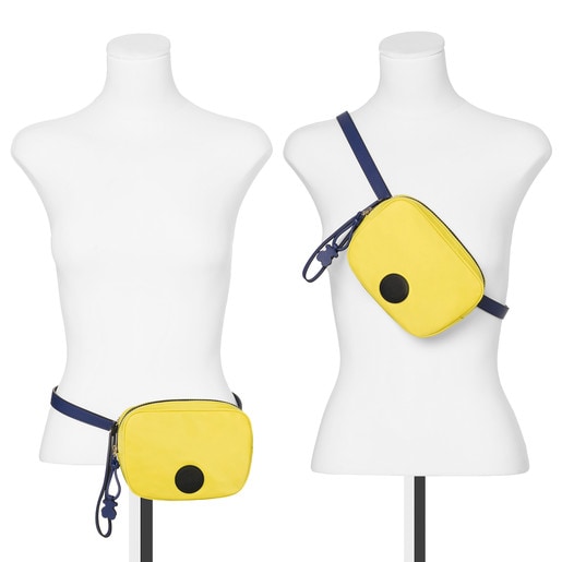 Pistachio-navy colored Doromy Waist bag