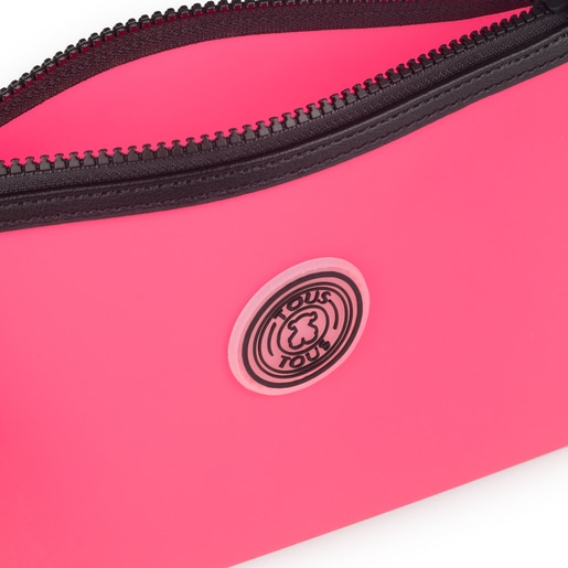 Neceser Tous Rubber fucsia