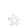 Small Hold Metal Silver Flower Pendant