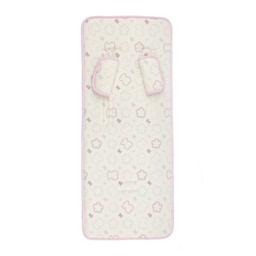 Funda cotxet Óssos i Flors Seat rosa