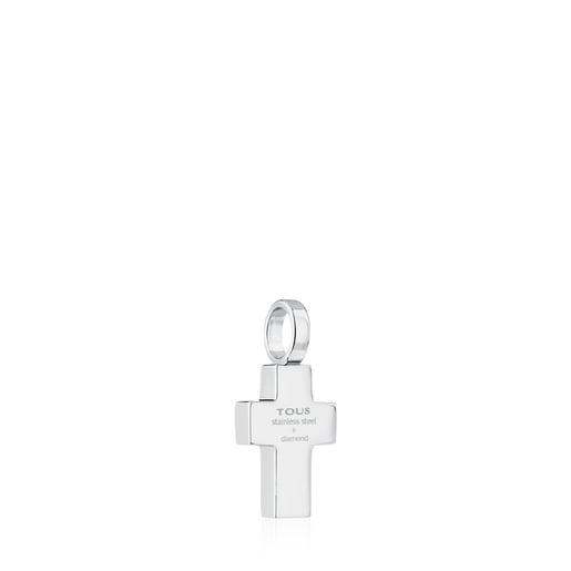 Collar tous cruz plata top