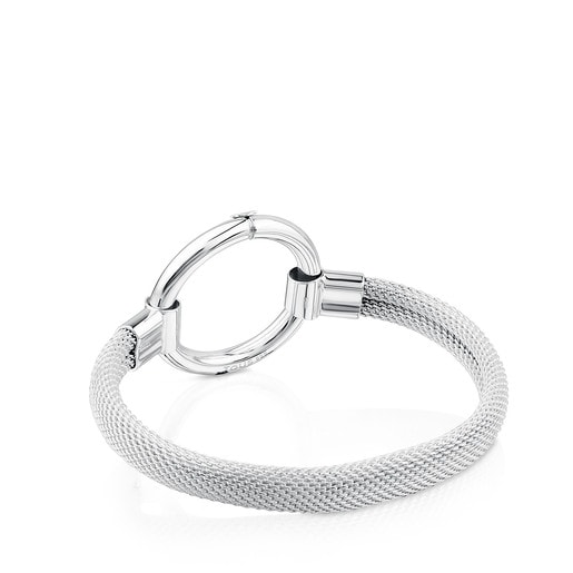 Silver TOUS Hold Bracelet 3cm.