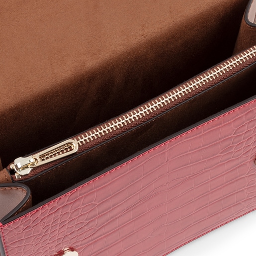 תיק צד קרן אודרי בורוד ואדום