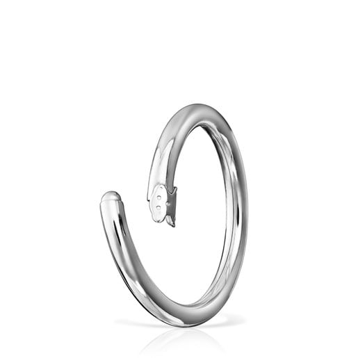 Large Silver Hold Ring