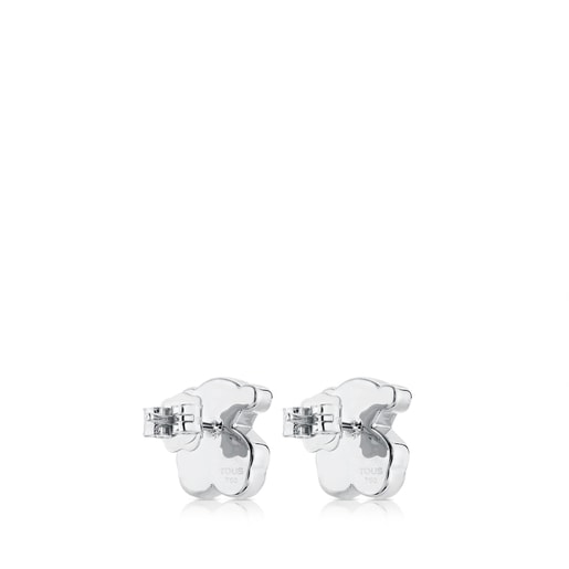 Boucles d'oreilles Sweet Dolls ourson en Argent