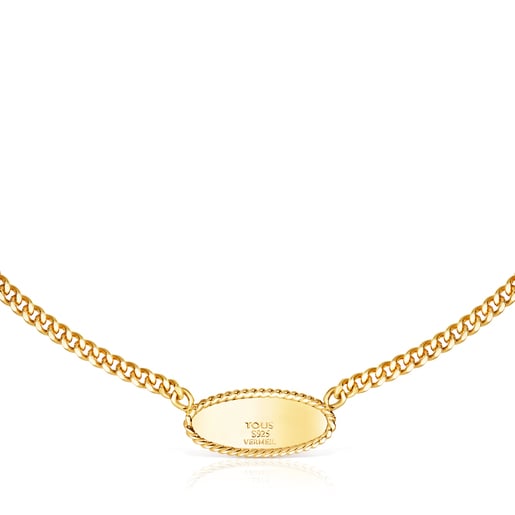 Silver Vermeil TOUS Minne Necklace