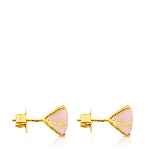 Ivette Earrings in Gold with Opal