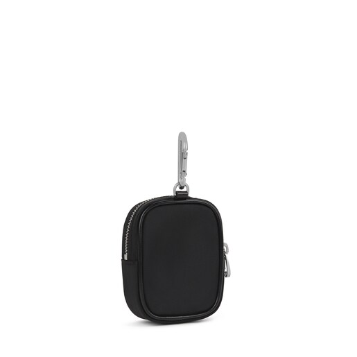 Small black and gray Ina Change purse