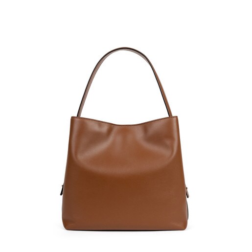 Brown Leather Sibil One shoulder bag