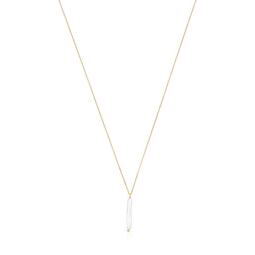 Collar Luz de oro y perla