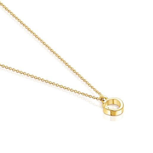 Gold TOUS Good Vibes horseshoe Necklace