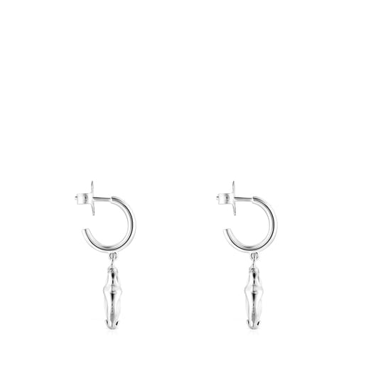 Silver and rock Crystal Sweet Dolls Color Earrings | TOUS