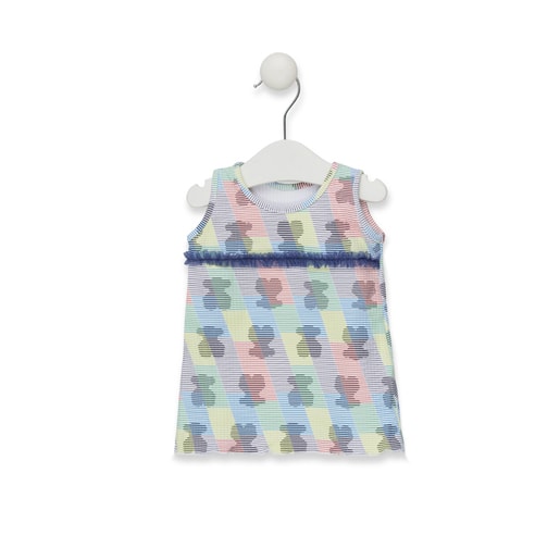 Vestido de praia laços Line Cor Única