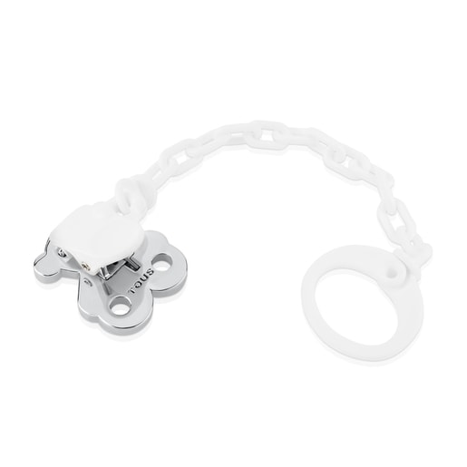 Attache-tétine Sweet Dolls petit ourson en Argent