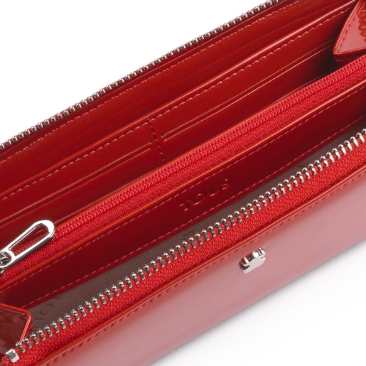 Středně velká červená peněženka Dorp