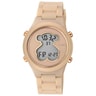 Polycarbonate D-Bear Watch with nude colored silicone strap