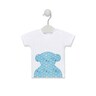 Camiseta de playa Exagon Azul Celeste