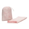 Muse muslin blanket with gauze cover in pink