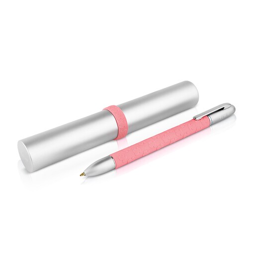 Bol grafo aluminio y silicona rosa TOUS Writing