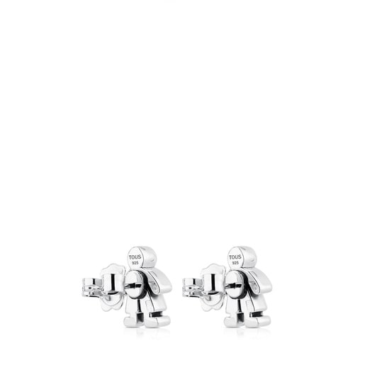 Boucles d'oreilles Sweet Dolls petit garçon en Argent