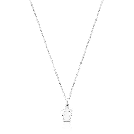 Silver Sweet Dolls Necklace | TOUS
