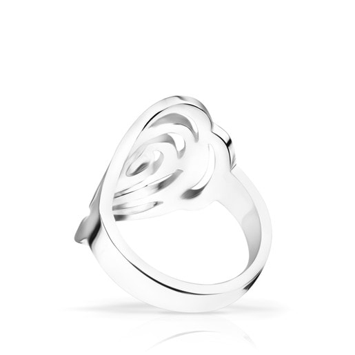 TOUS Silver TOUS Rosa d\'Abril Ring 2,3cm. | Westland Mall