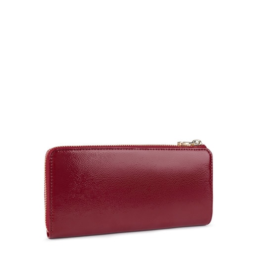 Medium burgundy Dorp wallet