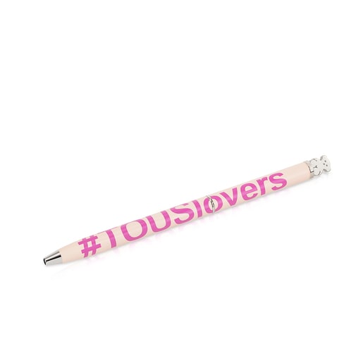 Tous Lovers pen in pink | TOUS