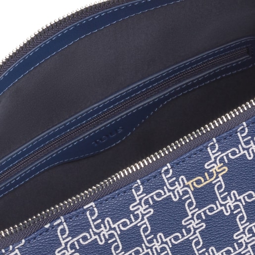 Μπλε navy τσάντα Ώμου TOUS Logogram
