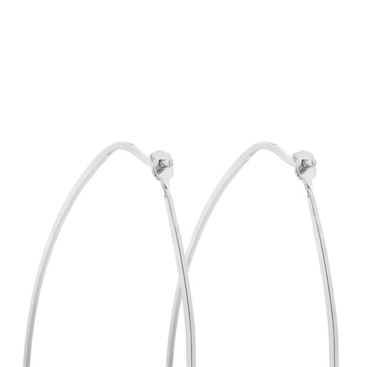 Silver Lagrima Earrings