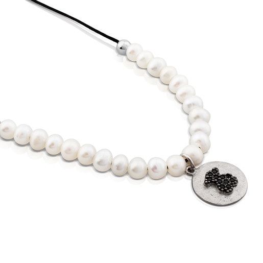 Silver Rupp Bear Necklace